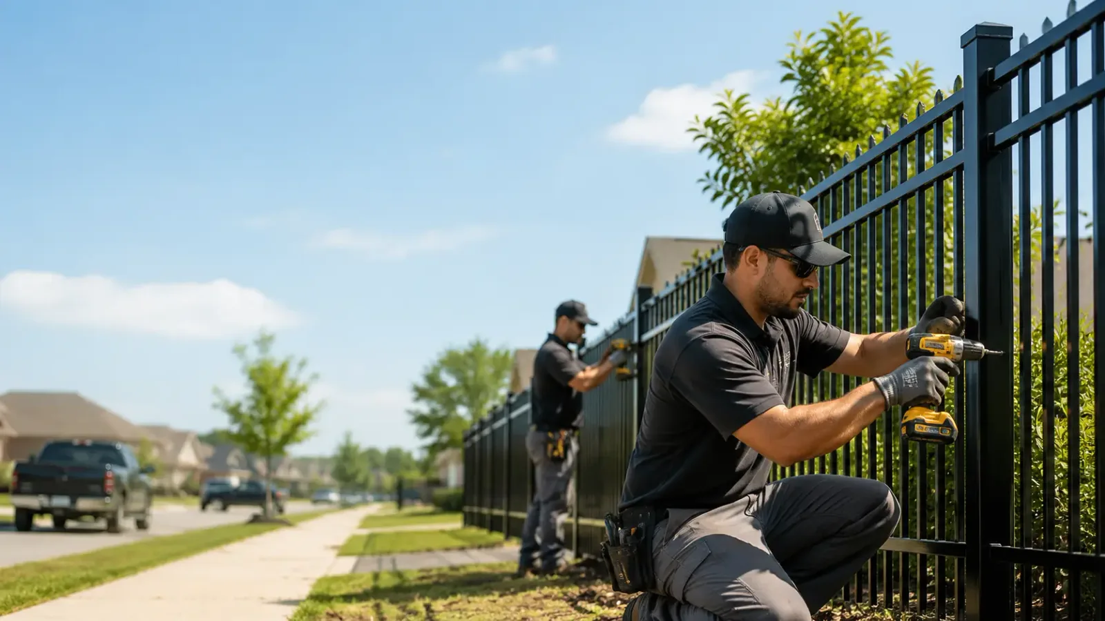 Metal Fence Installation in Pennington, NJ